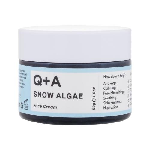 Q+A Snow Algae Intensive Face Cream intenzivno hranilna in pomlajevalna krema za kožo za ženske