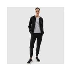 4F Športni pulover lifestyle črna 168 - 171 cm/M WSS24TSWSF095620S
