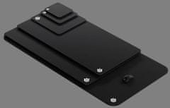 SteelSeries Podloga za miško QcK Black (L), 450 x 400 x 2 mm
