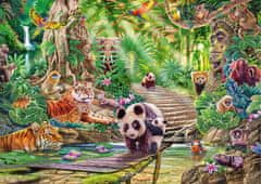 Schmidt Puzzle Divja narava: Živali Azije 1000 kosov