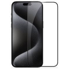Nillkin Kaljeno steklo 2,5D CP+ PRO Black za Apple iPhone 15 Pro