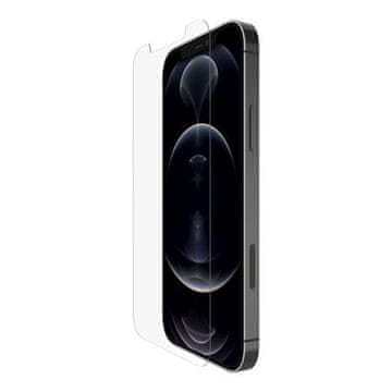 Belkin SCREENFORCE Kaljeno steklo z antibakterijsko zaščito za iPhone 12 / iPhone 12 Pro