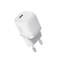 Trust 20W MAXO polnilec USB-C bele barve
