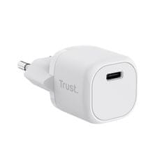 Trust 20W MAXO polnilec USB-C bele barve
