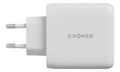 2-Power Polnilec USB z dvema močema PD 20W USB-C in 12W USB-A