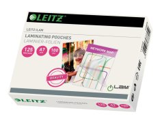 Leitz Laminirna folija A7, 125 mic, sijaj, 100 kosov