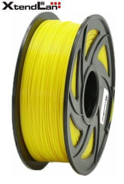 XtendLan PLA filament 1,75mm rumena 1kg
