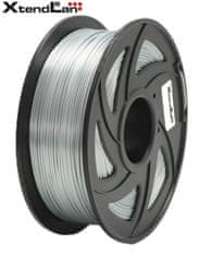 XtendLan PLA filament 1,75mm sijoče srebrn 1kg