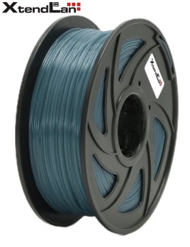 XtendLan PLA filament 1,75mm svetlo siva 1kg
