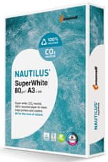 Reciklirani papir Nautilus Superwhite, A3, 80 g, 500 l.