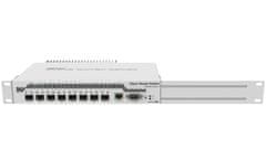 Mikrotik Cloud Router Switch CRS309, 8x SFP+, 1x GbE, pasivno hlajenje, SwOS, ROS