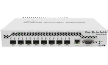 Mikrotik Cloud Router Switch CRS309, 8x SFP+, 1x GbE, pasivno hlajenje, SwOS, ROS