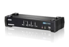 Aten 4-portno stikalo KVM DVI Dual Link z zvokom CS1784A