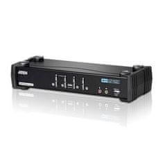 Aten 4-portno stikalo KVM DVI Dual Link z zvokom CS1784A