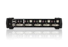 Aten 4-portno stikalo KVM DVI Dual Link z zvokom CS1784A