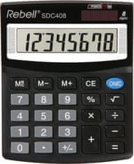 Rebell Namizni kalkulator SDC408 - 8 števk, nagibni zaslon