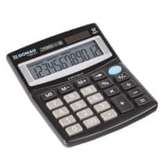 Donau Namizni kalkulator TECH, K-DT4124 - 12-mestni zaslon, črn