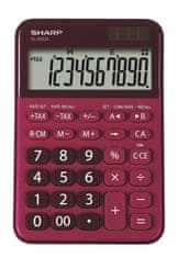 Sharp Namizni kalkulator ELM335BRD - 10 številk, rdeč