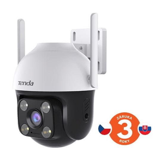 Tenda CH3-WCA - Zunanja vrtljiva kamera IP65 Wi-Fi FullHD, nočna LED, zvok, zaznavanje gibanja, aplikacija CZ