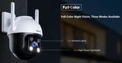 Tenda CH3-WCA - Zunanja vrtljiva kamera IP65 Wi-Fi FullHD, nočna LED, zvok, zaznavanje gibanja, aplikacija CZ