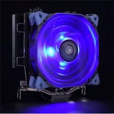 Aerocool Verkho 5 Dark CPU hladilnik Blue LED 120mm ventilator, univ. vtičnica
