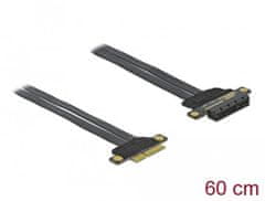 Delock PCI Express Riser x4 na x4 kartico s 60 cm prilagodljivim kablom