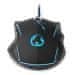 Nedis Gaming miška GMWD210BK/ žična/ optična/ osvetljena/ 3600dpi/ 6 gumbov/ USB/ črna