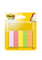 Post-It Blazinice za označevanje, 15 x 50 mm, 5 barv