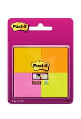 Post-It Notes Super Sticky - 47,6 x 47,6 mm, rumene barve, 6 kosov