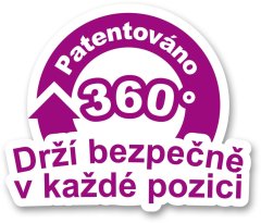 Podloga Hopax 360, 76 x 76 mm, roza