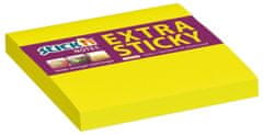 HOPAX Stick'n by Extra Sticky Stickn by - 76 x 76 mm, neonsko rumena