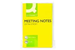 Q-Connect Meeting Notes - 101 x 150 mm, mešanica 4 barv