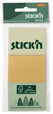 HOPAX Stick'n by Stick'n by FSC - 38 x 51 mm, 3x100 lističev, pastelna mešanica