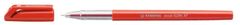 Stabilo Kroglično pero Excel 828 F - rdeče polnilo, za enkratno uporabo, 0,3 mm