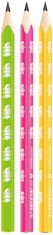 KEYROAD Grafitni svinčniki Neon JUMBO - trikotni HB, 6 kosov