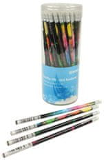 Donau Color Splash grafitni svinčnik z gumo