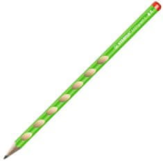 Stabilo Grafitni svinčnik EASYgraph S - brez gume, HB P, zelen