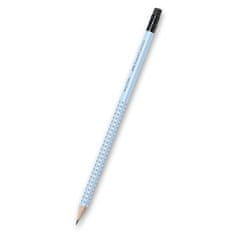 Faber-Castell Grafitni svinčnik Grip 2001 z gumo, trdota B, nebesno modra
