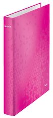 Leitz WOW Štirikotni mape 25 mm, roza