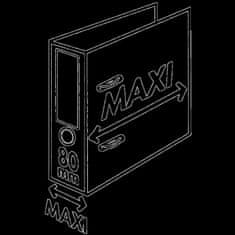 Esselte Datoteka z vzvodom VIVIDA MAXI A4+ 8,0 cm, rumena
