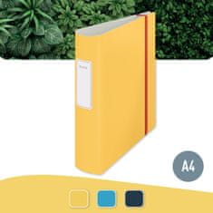 Leitz Cosy 180° arhivski vložek z vzvodom - A4, polni papir, 8, 2, rumena
