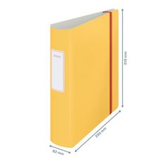 Leitz Cosy 180° arhivski vložek z vzvodom - A4, polni papir, 8, 2, rumena