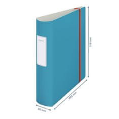Leitz Cosy 180° arhivski vložek z vzvodom - A4, polni papir, 8, 2, modri