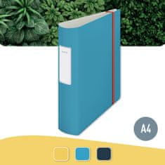 Leitz Cosy 180° arhivski vložek z vzvodom - A4, polni papir, 8, 2, modri