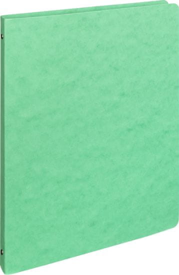 Karton P+P Karton P+P Štiriokotni spenjalnik A4, 2 cm, zelen