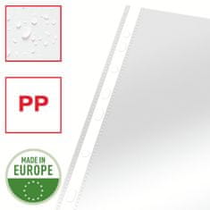 Esselte Euro ovitki U v škatli-A4, sijaj, 55 mikrometrov, 100 kosov