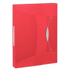 Esselte VIVIDA škatla za dokumente z elastičnim trakom - A4, rdeča