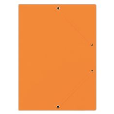 Donau mape z zavihki in gumico - A4, oranžne barve, 1 kos
