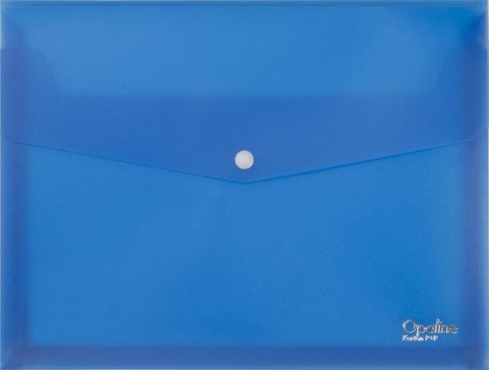 Karton P+P Karton P+P Modra zložljiva torbica z gumbom