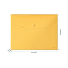 Leitz Cosy, A4, 3 kosi, rumena